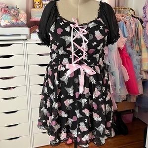 Hot topic My Melody & Kuromi dress